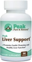 Peak Pure & Natural Peak Liver Unterstützung Milch Thistle basierte Leber Unterstützung Ergänzung | Leberreinigung und Detox | 90 Kapseln