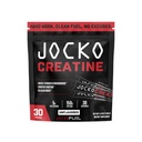 Jocko Carburant Stick Packs Creatine - Creatine Monohydrate Packs de voyage en poudre pour hommes et femmes, Supplément pour la performance athlétique et la santé musculaire, 30 portions 150g (non aromatisé)