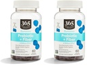 365 par Marché des aliments entiers, Gummies Probiotic Fibre 2 Bill Blue Framboise, 60 Compte (paquet de 2)