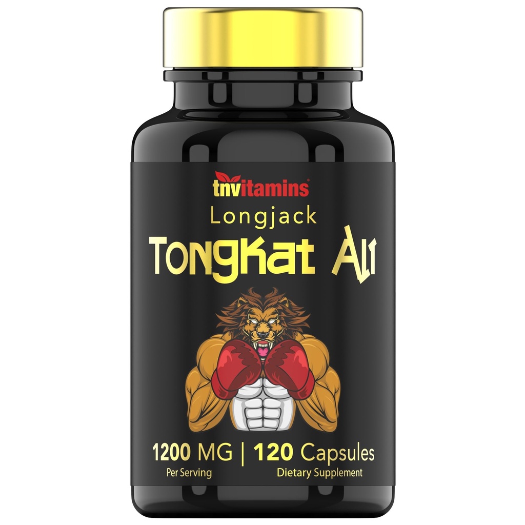 Tongkat Ali pour les hommes: 1200 mg x 120 Capsules