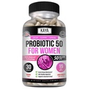 Kaya Naturals Probiotic 50 Billion CFU - Probiotics for Women, Probiotics for Men and Adults, Natural - Gut Health & Immune Support Supplement - Bietet Verdauungsunterstützung - 30 Gemüsekapseln