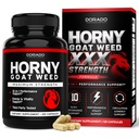Wead Horny Goat pour les hommes et les femmes - [Force maximale 1590mg] Maca, Ginseng, L-Arginine, Tribulus - Premium Hornygoatweed - Icariin Epimedium pour les hommes - 3ème partie testée - États-Unis fait - 120 Compte