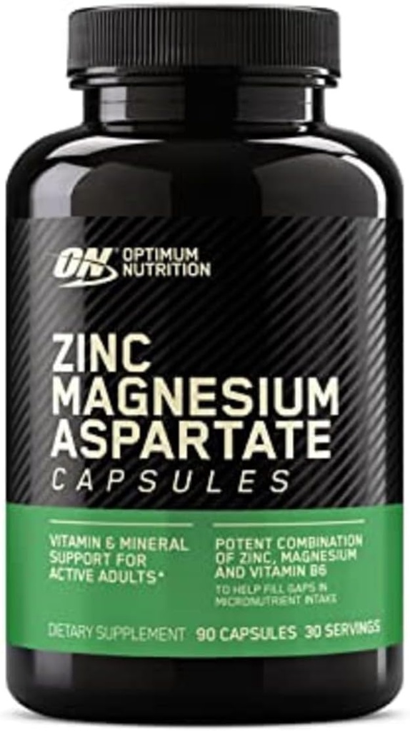 Supplément nutritionnel optimal pour les hommes et les femmes, supplément pour le zinc et le magnésium, 90 comtes