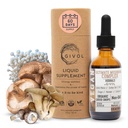 Ultimate Immune Mushroom Complex Liquid Tropfen: Dynamische Kräutermischung für Enhanced Performance & Energy, Fresh Lion's Mane, Reishi, Chaga Extrakte, Vitamine, 60 Tage Versorgung