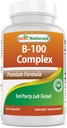 Best Naturals B-100 Complex für Erwachsene, 120 Tabletten