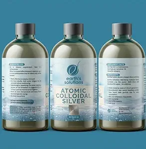 Atomic Colloidal Silver Solution for Natural Wellness and Immun Support - Ionic Silver Supplement ASIN: B0CBZSWPR5