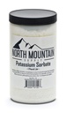 North Mountain Supply Food Grade Kalium-Sorbate-Stabilisator für Wein, Brauen und Lebensmittelkonservierung – 1 Pfund Jar