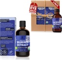Poudres de jungle Extrait de bilberry sauvage 3x3.4oz Bouteille de Bilberry liquide Anthocyanine Sans alcool Supplément de Bilberry Européen pour Yeux Haute Biodisponibilité Extrait liquide