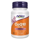 NOW-Ergänzungen, CoQ10 (Coenzym Q10) 100 mg, Pharmazeutischer Grad, Herz-Kreislauf-Gesundheit*, 50 Softgels