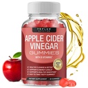 Toplux Apple Cider Essiggummis - 1000mg ACV mit B12, Beet Root, Granatapfel für Immunsystem, Detox & Cleanse, Gummy Alternative zu Apple Cider Essig Kapseln, für Herren Frauen, 60 Gummies