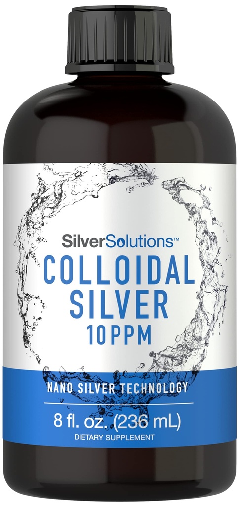 Carlyle Argent Colloïdal 10 PPM, 8 oz (236 mL)