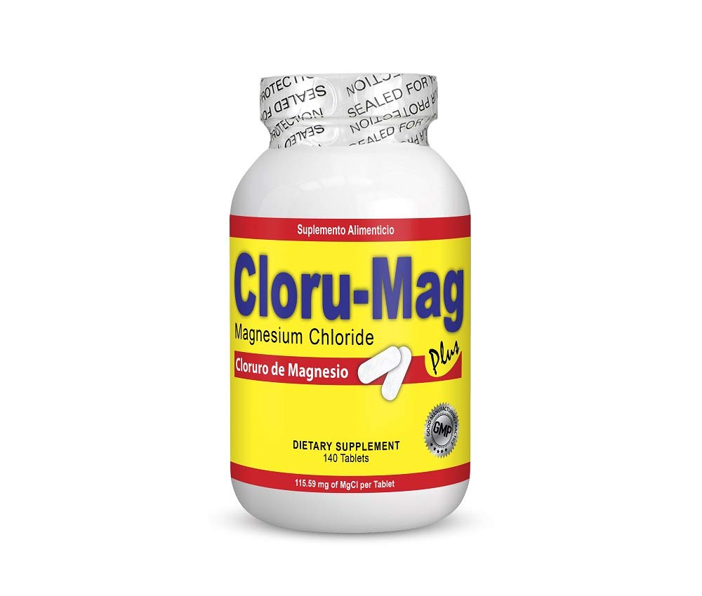 Magnesium Chloride - 140 Tabletten (Cloruro de Magnesio)