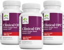 Terry Naturally Clinical OPC Extra Strength - Cardiovascular Health & Focus Support - Supplement with Grape Seed Extract - Immune Support Supplement - 60 Softgels (Pack of 3)