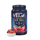 Vega Sport Vegan Protein Powder + Recovery - 30g Pflanzen basiertes Protein per Servieren, Berry, 19 Servierungen, 5g BCAAs, Probiotics, NSF zertifiziert, Für Shakes & Smoothies, 1.8lbs (Packaging May Vary)