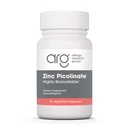 Allergy Research Group Zinc Picolinate Supplement - Unterstützt normale Gesundheit Immunantwort, Hochverfügbar, gut-absorbiert, Allergiker, Vegetarische Kapseln - 60 Zähler