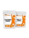 BulkSupplements L-Glutamin 500g + BCAA 2:1 500g Bundle