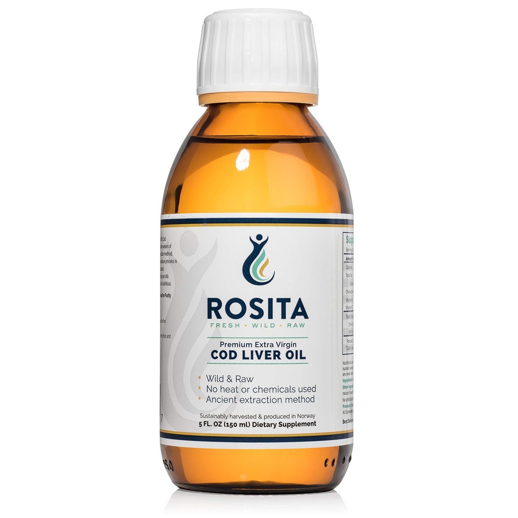 Rosita Extra Virgin Cod Liver Öl Flüssigkeit