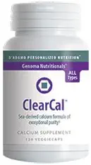 D'Adamo Nutrition personnalisée Clearcal, 120 Nombre
