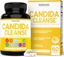 Candida Cleanse Detox (60 Count) Advanced 11-in-1 Formel für Wachstum Behandlung mit Candida Killer Complex für Männer und Frauen - Third Party Tested - Made in USA
