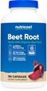 Nutricost Beet Root 2400mg, 180 Capsules - CAOF certifié avec racine de betterave biologique, super-alimentation, 60 portions