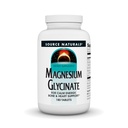Quelle Naturals Magnesium Glycinate, Chelat für hohe Absorption | für Calm Energy, Bone & Heart Support*, 200 mg pro Servierung - 180 Tabletten