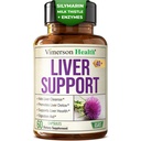 Support du foie avec extrait d'artichaut, enzymes, silymarin 50% Thistle de lait, racine de dandelion, lipase et protéase, antioxydants Solarplast® – supporte la désintoxication, la digestion et l'énergie. 60 capsules, 20 jours d'approvisionnement