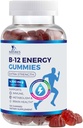 B-12 Vitamin Energy Gummi 4500mcg - Extra Strength B12 Gummy Chewables for Energy Metabolism & Immune Support - Nahrungsergänzung für Frauen, Männer & Kinder - Non-GMO, Vegan, Berry Flavor - 120 Count