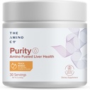 Le commandant d'Amino. Pureté - Supplément de soutien du foie avec les acides aminés essentiels pour le nettoyage du foie - Boost foie santé pour le soutien optimal du foie- Pêche Mango, 30 portions