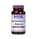 BlueBonnet Beta Carotène C et E Plus Sélénium Capsules végétariennes, 120 Nombre, blanc