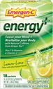 Emergen-C Energy+, Mit B Vitamine, Vitamin C und natürliche Koffein aus grünem Tee (18 Graf, Blueberry Acai Flavor) Nahrungsergänzungsgetränk Mischung, 0.33 Unze Pulverpackungen
