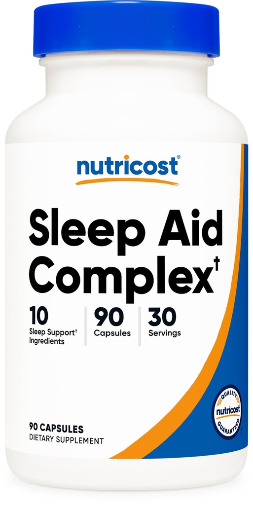 Nutricost Sleep Aid Complex 1330mg Servieren (90 Kapseln) - 30 Servierungen