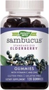 Nature's Way Sambucus Elderberry mit Vitamin C und Zink, 120 Gummis