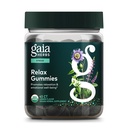 Gaia Herbs Relax Gummies - Soutient les sensations calmes - avec le concentré de jus de pomme et de citron biologique - 45 gummes (15 portions)