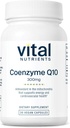 Nourriments vitaux CoQ10 300mg.com Supplément végétalien Posent Antioxydant de CoEnzyme Q10 pour soutenir la santé cardiaque et les niveaux d'énergie.