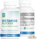 DAO Supplements Histamine Blocker – Formule avancée d'enzyme DAO et vitamine C pour le soutien du Digest et de l'intolérance à l'histamine – Supplément DAO Diamine Oxidase, 30 Capsules