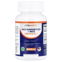 Saccharomyces boulardii probiotique 10B par portion + extrait de levure (fraction de levure MOS) 300 mg - 60 gélules DR - Fabriqué aux États-Unis