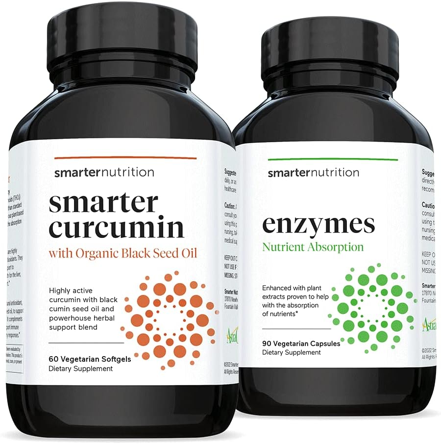 SMARTERNUTRITION Curcumin + Enzyme