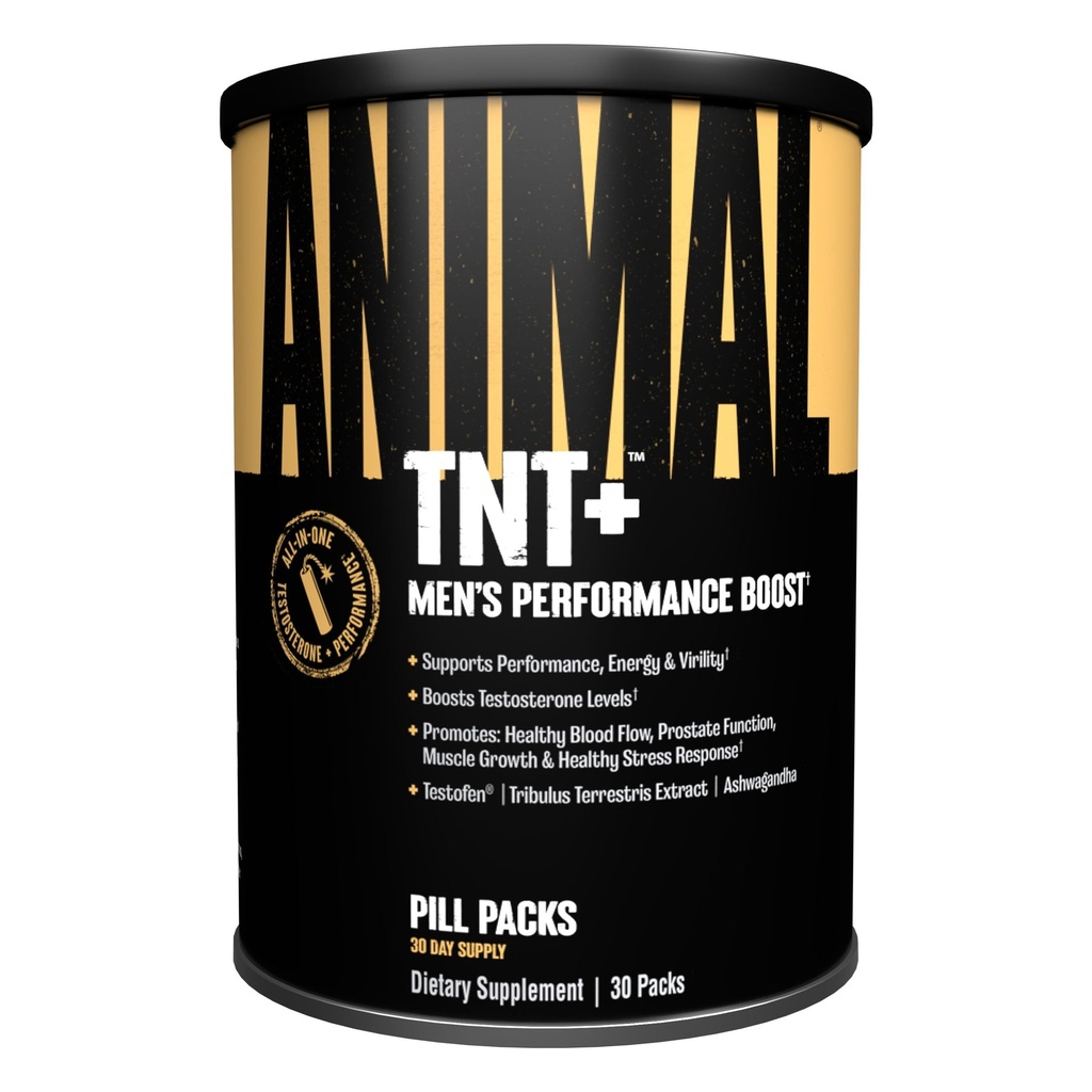 Animal TNT+ - Support homme, support prostate, adaptateur et support stress, oxyde nitrique