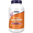 NOW Nahrungsergänzungsmittel, Lecithin 1200 mg mit natürlich vorkommendem Phosphatidylcholin, 200 Softgels