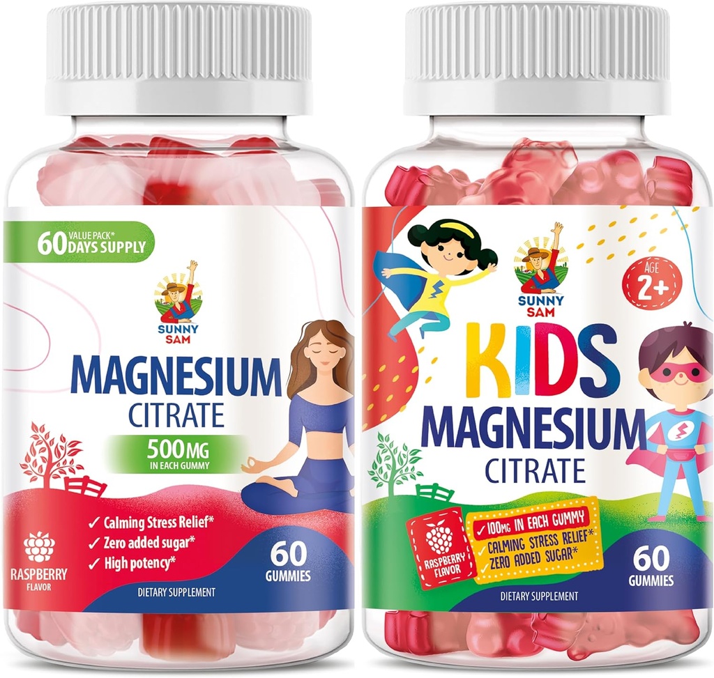SUNNY SAM Magnesium Gummi für Kinder & Erwachsene