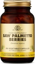 Solgar Saw Palmetto Berries, 100 Capsules de légumes - Hommes Santé - Pleine puissance - Non-OGM, végétalien, sans gluten, sans laiterie, sans casher - 100 portions