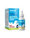 Milkaid Lactase Enzym Tropfen für Lactose Intolerance | Verhindert Gas, Bloating & Durchfall | Fast Acting Dairy Digestive Supplement | Glutenfrei & Vegetarisch | Keine künstliche Geschmack | 0.5 Fl Oz (1)