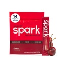 AdvoCare Spark - Mélange de boissons énergisantes - Supplément de vitamine et d'acide amino - Soutiens Énergie et Focus* - Support immunitaire portable* - Sans sucre - Cerise, 14 Stick Packs (3,5 oz)