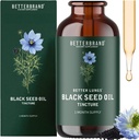 Betterbrand BetterLungs Black Seed Oil Tinte 60ml Flüssige Formel