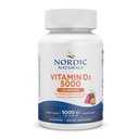 Nordic Naturals Vitamine D3 5000 Gummies, Fruits de la Passion - 30 Gummies - Soutien pour les os sains, l'humeur et le système immunitaire - Végétarien - Non-OGM - 30 portions