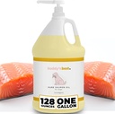 Lachsöl für Hunde von Buddy’s Best – 1 Gallon (128oz) | 100% Norwegisches Fischöl | Human-Grade & Odorless | Omega 3 Supplement für Mantel & Gelenke