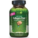 Irwin Naturals Collagène-Pure de tissu profond - 80 softgels liquides - Nourriture intense pour la peau - 2 000 mg de collagène hydrolysé - 16 portions totales