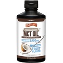 Barlean's MCT Oil Supplement, Coconut Saved for Keto Coffee, Emulsified Creamy Liquid Sirop avec 5400mg MCT à base végétale pour soutenir l'énergie, la concentration et le bien-être, 16 oz