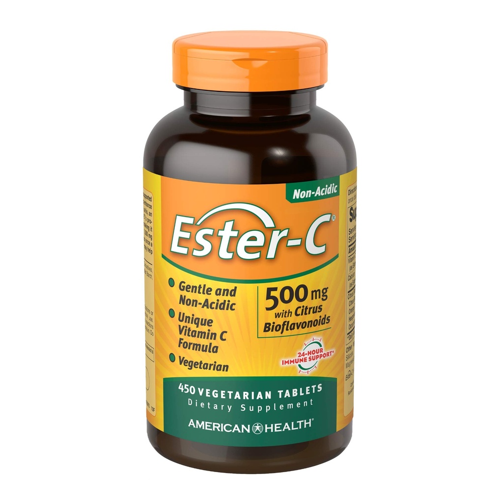 Ester-Vitamine C avec agrumes bioflavonoïdes 500 Milligrammes 450 Tablets de légumes