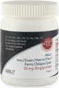50mg. Eisen BISGLYCINATE (100 Units) ABBLO ist auf dem Stomach und kann mit Essen genommen werden.